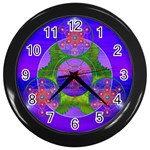 Grailcode3 Wall Clock (Black)