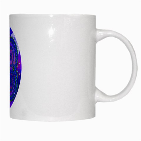 Grailcode4 White Mug from ArtsNow.com Right