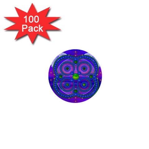 Grailcode4 1  Mini Button (100 pack)  from ArtsNow.com Front