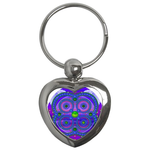 Grailcode4 Key Chain (Heart) from ArtsNow.com Front