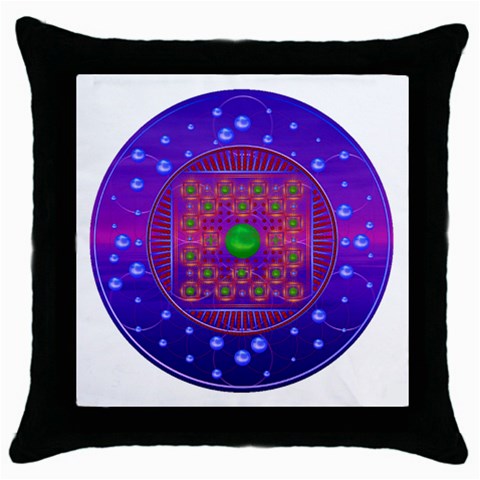 Grailcode5 Throw Pillow Case (Black) from ArtsNow.com Front