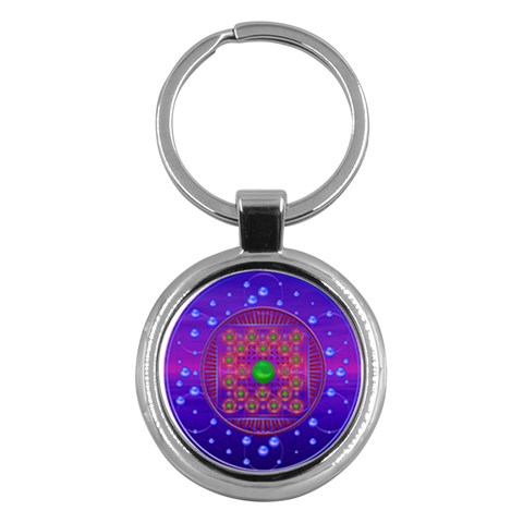 Grailcode5 Key Chain (Round) from ArtsNow.com Front