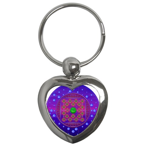 Grailcode5 Key Chain (Heart) from ArtsNow.com Front