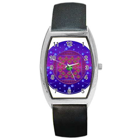 Grailcode5 Barrel Style Metal Watch from ArtsNow.com Front