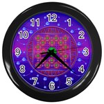 Grailcode5 Wall Clock (Black)