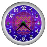 Grailcode5 Wall Clock (Silver)