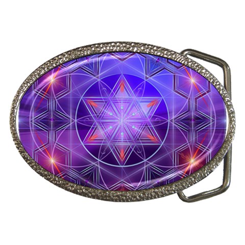 Gratitude Belt Buckle from ArtsNow.com Front