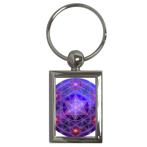 Gratitude Key Chain (Rectangle) from ArtsNow.com Front