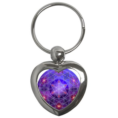 Gratitude Key Chain (Heart) from ArtsNow.com Front