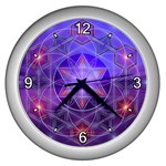 Gratitude Wall Clock (Silver)