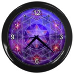 Gratitude Wall Clock (Black)