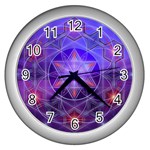 Gratitude Wall Clock (Silver)