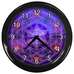 Gratitude Wall Clock (Black)