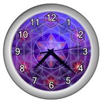 Gratitude Wall Clock (Silver)