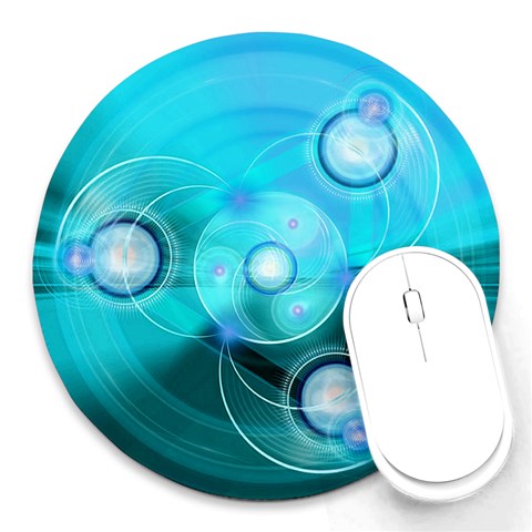 Healing Round Mousepad from ArtsNow.com Front