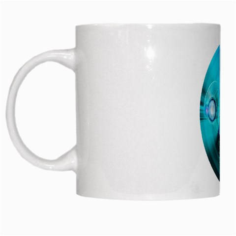 Healing White Mug from ArtsNow.com Left