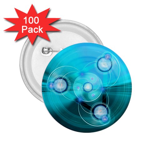 Healing 2.25  Button (100 pack) from ArtsNow.com Front