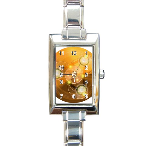 Healing Rectangular Italian Charm Watch from ArtsNow.com Front