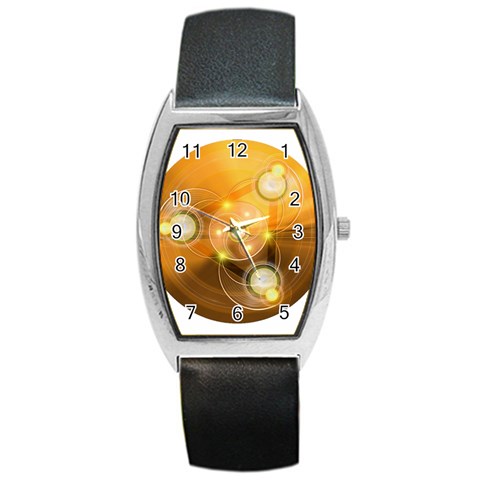 Healing Barrel Style Metal Watch from ArtsNow.com Front