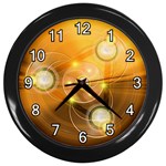 Healing Wall Clock (Black)