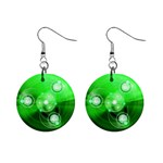 Healing 1  Button Earrings