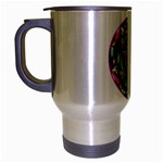 Icosidodecahedron Travel Mug (Silver Gray)