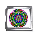 Icosidodecahedron Mega Link Italian Charm (18mm)