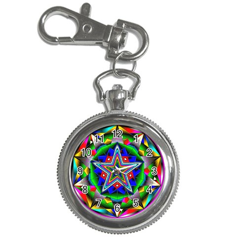 Icosidodecahedron Key Chain Watch from ArtsNow.com Front