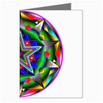 Icosidodecahedron Greeting Card