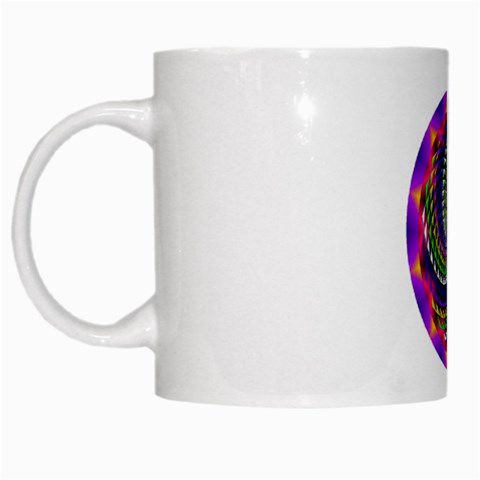 Infinity White Mug from ArtsNow.com Left