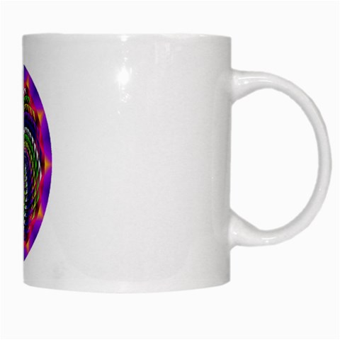 Infinity White Mug from ArtsNow.com Right