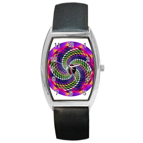 Infinity Barrel Style Metal Watch from ArtsNow.com Front