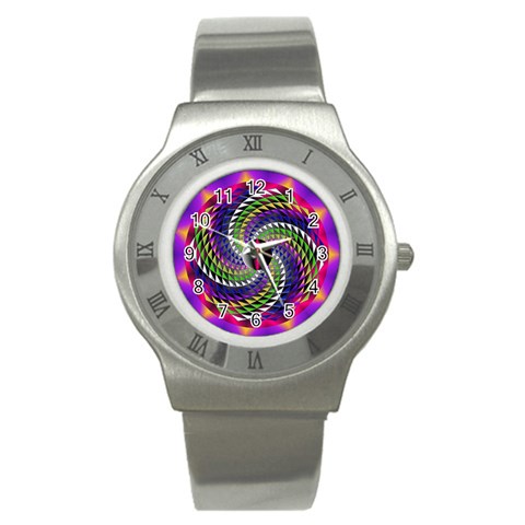 Infinity Stainless Steel Watch from ArtsNow.com Front