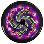 Infinity Wall Clock (Black)