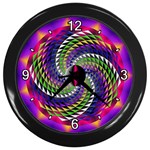 Infinity Wall Clock (Black)