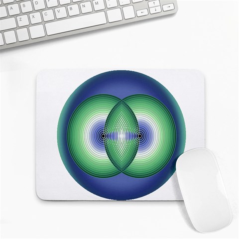 Interconnection Small Mousepad from ArtsNow.com Front