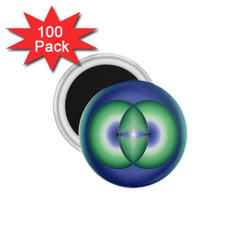 Interconnection 1.75  Magnet (100 pack)  from ArtsNow.com Front