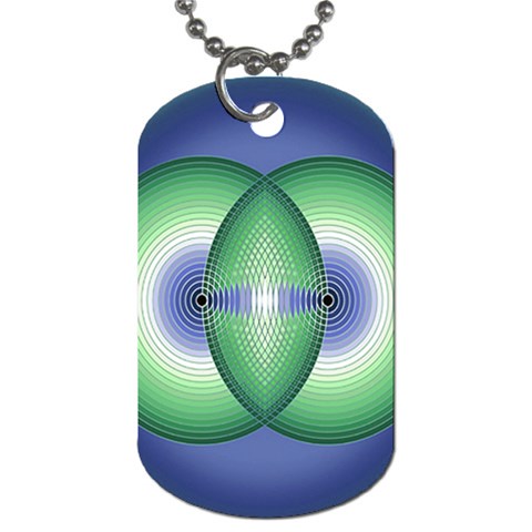 Interconnection Dog Tag (One Side) from ArtsNow.com Front