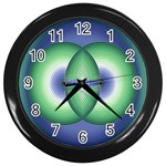 Interconnection Wall Clock (Black)