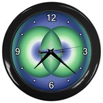 Interconnection Wall Clock (Black)