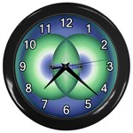 Interconnection Wall Clock (Black)