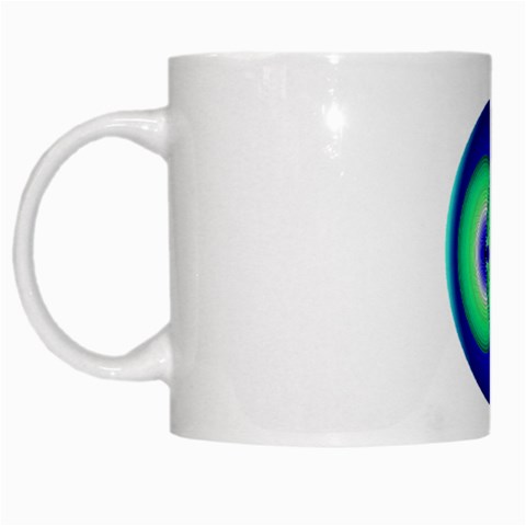 Interconnection White Mug from ArtsNow.com Left