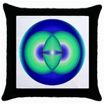 Interconnection Throw Pillow Case (Black)