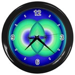 Interconnection Wall Clock (Black)