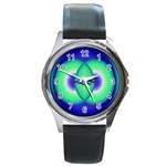 Interconnection Round Metal Watch