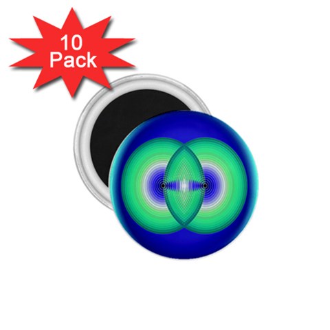 Interconnection 1.75  Magnet (10 pack)  from ArtsNow.com Front