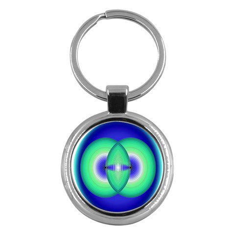 Interconnection Key Chain (Round) from ArtsNow.com Front