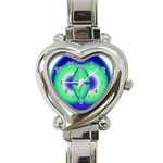 Interconnection Heart Italian Charm Watch