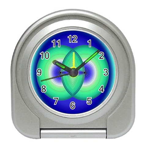 Interconnection Travel Alarm Clock from ArtsNow.com Front