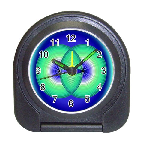 Interconnection Travel Alarm Clock from ArtsNow.com Front